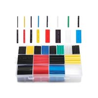 Ginsco 580 pcs 2:1 Heat Shrink Tubing Kit